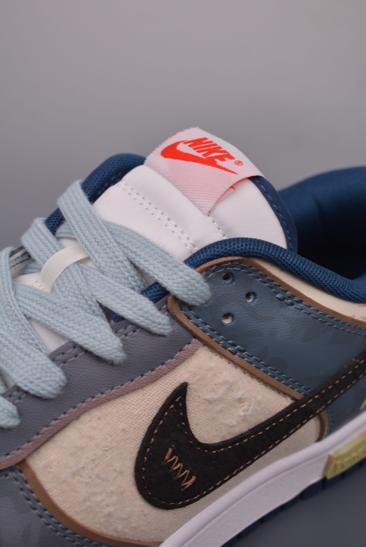 Nike SB Dunk Low Valentine's Day Beige and Black Nautical Age Graffiti DD1391-400