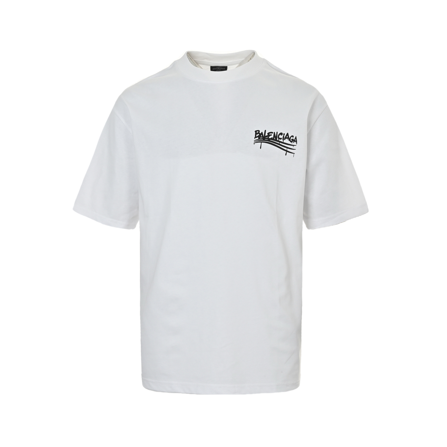 Balenciaga Letter Print Short Sleeve