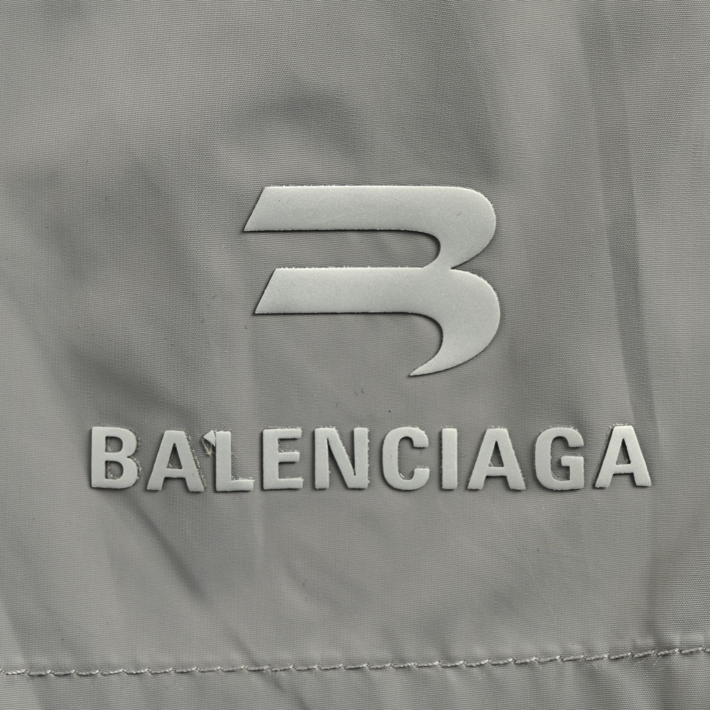 Balenciaga 25ss lettering thick rubber shorts