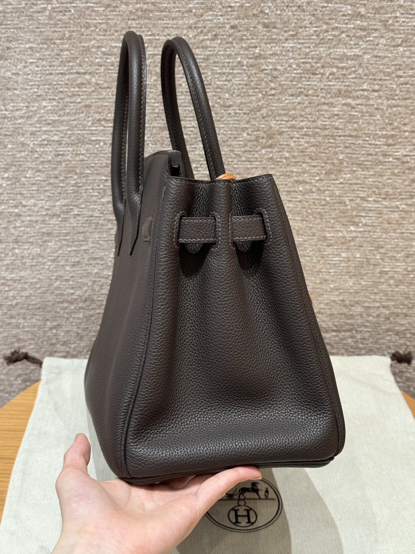 Hermès Birkin 46Ebene (Handmade to order)