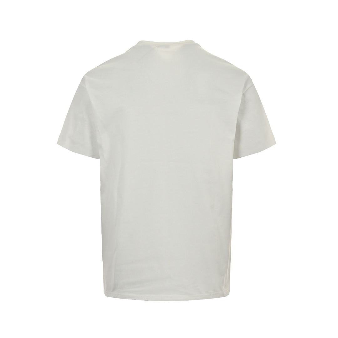Loewe 24ss colorblocked logo embroidered short sleeves