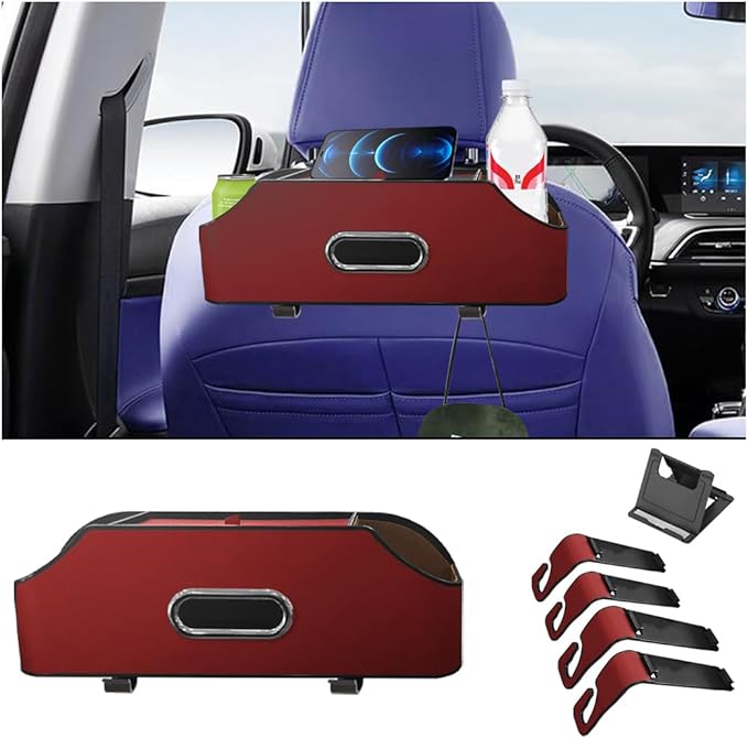 Organizer with Cup Holder and Tissue Box