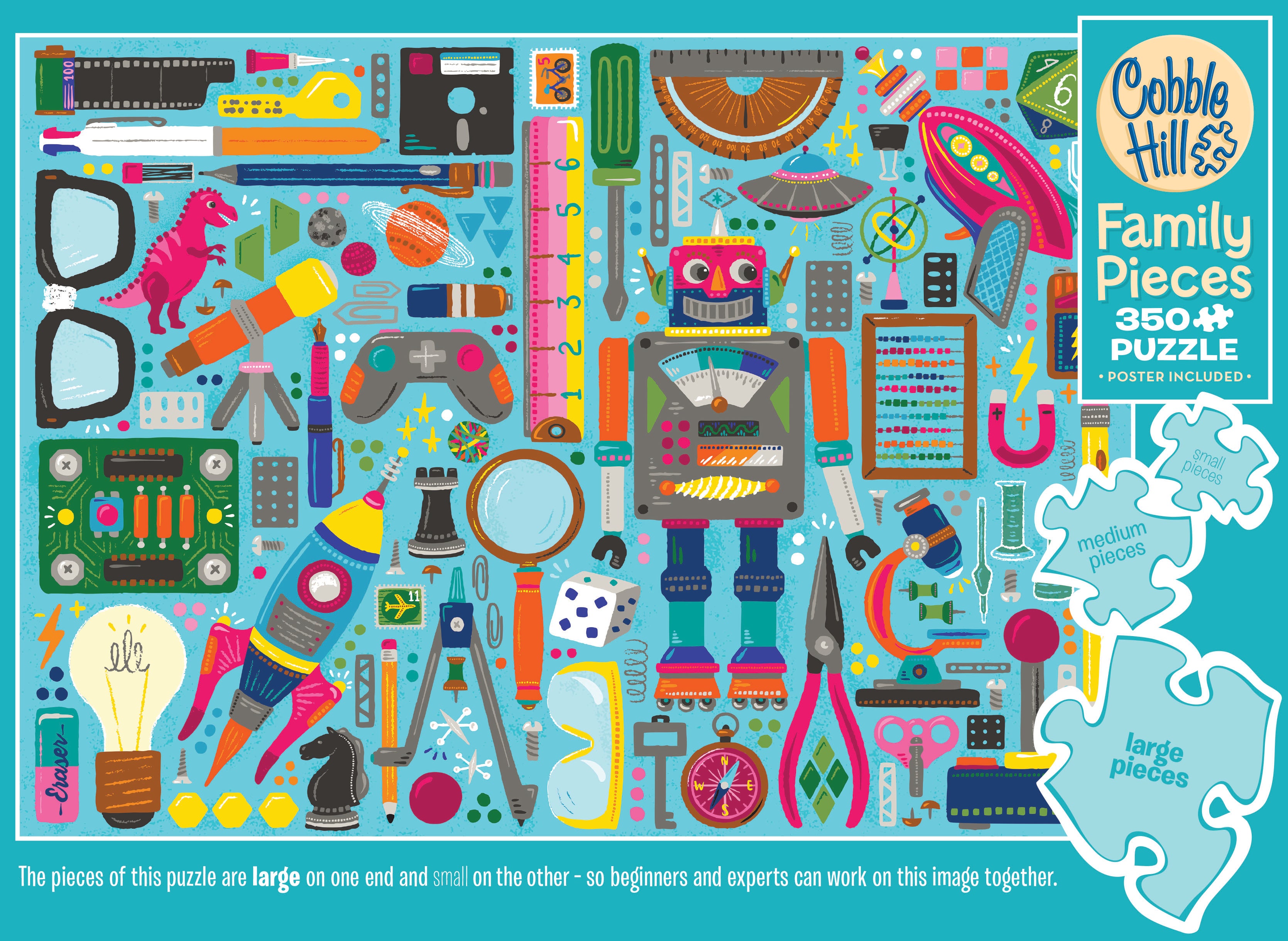 Nerdy Junk Drawer (Family) | Family Pieces 350
