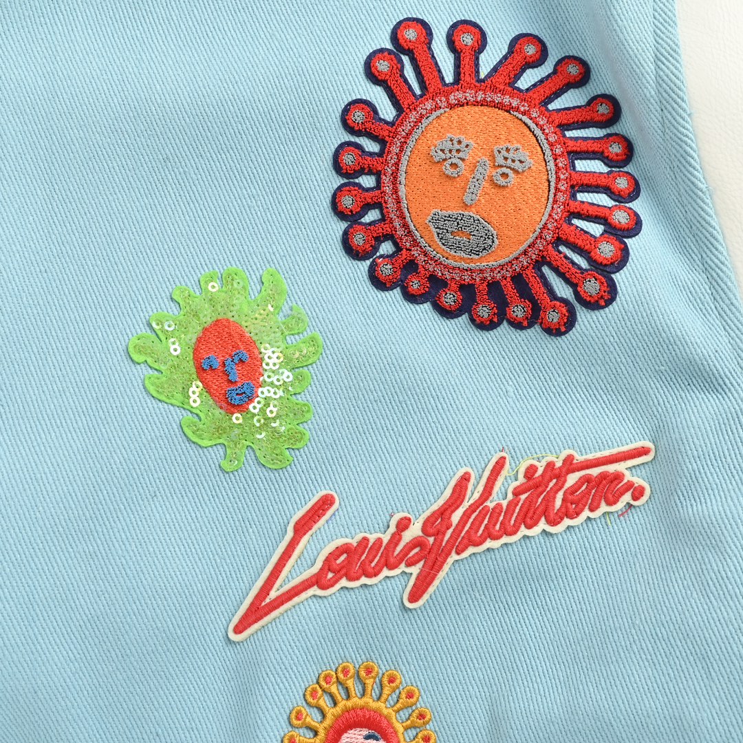 Louis Vuitton 24Fw Yayoi Kusama Sunfish Baseball Jacket