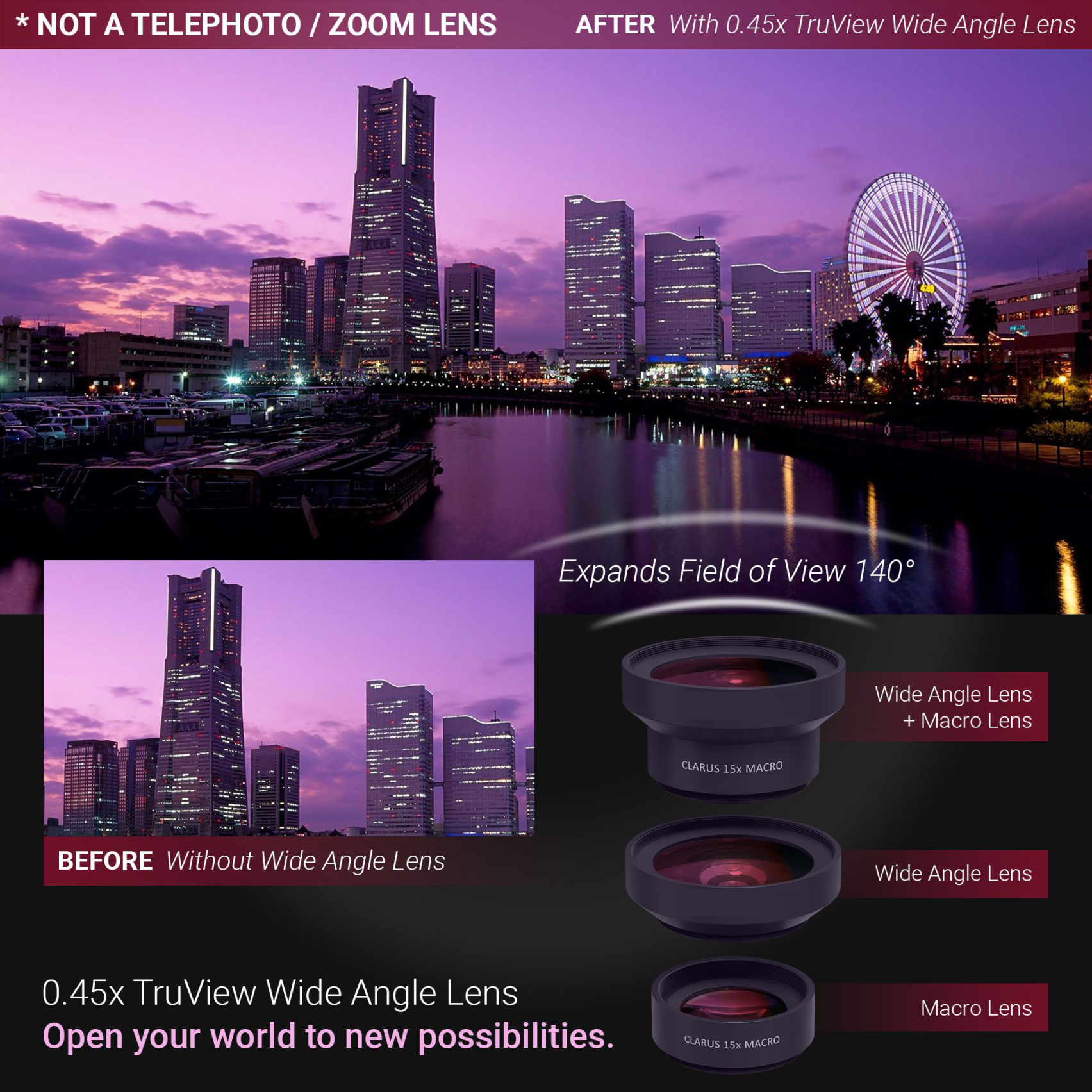 💥Last Day Promotion-[SAVE 50% OFF]--SATVEE PRO LENS KIT--BUY 2 GET FREE SHIPPING