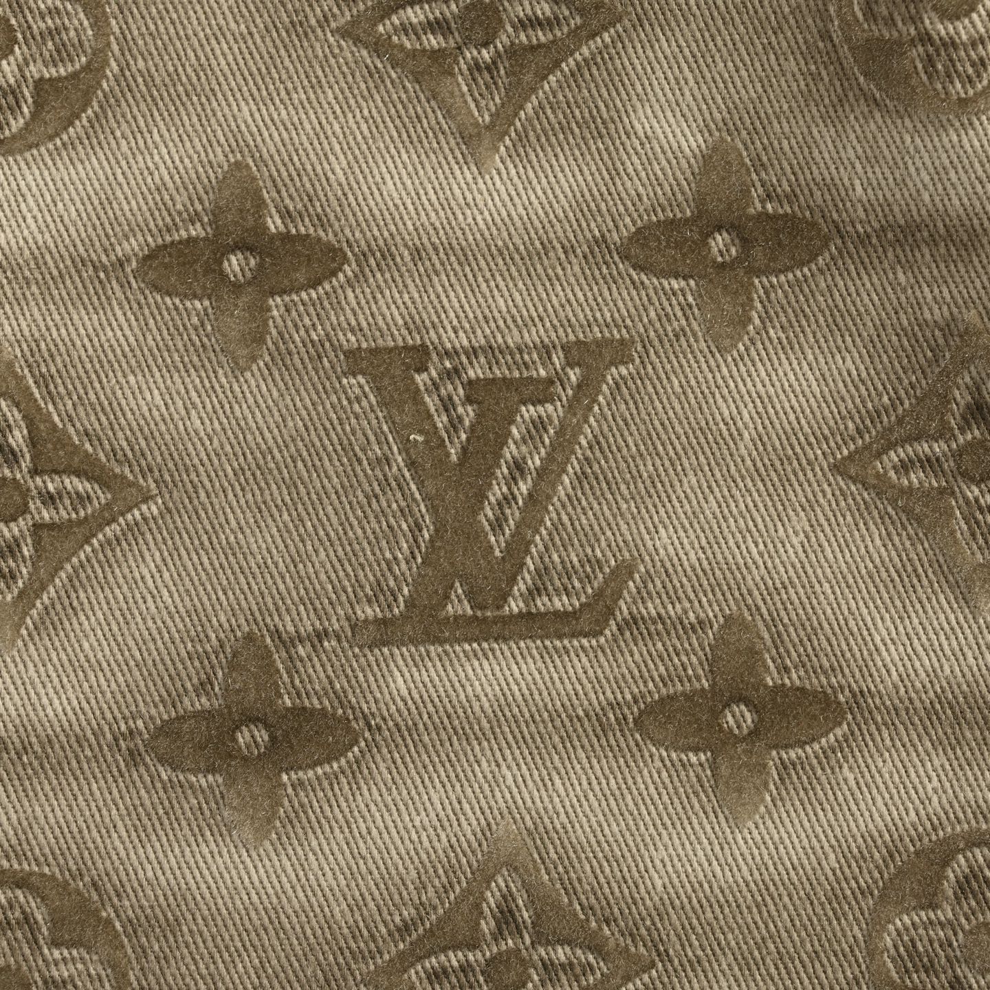 Louis Vuitton 25ss all over blurry lettering print shorts