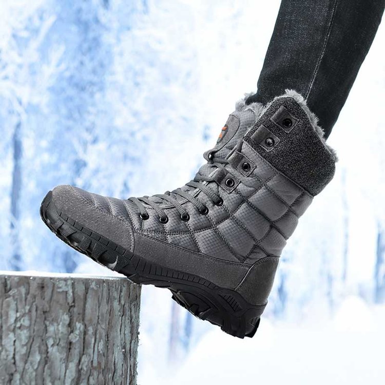 Men's Outdoor Hiking High-Top Snow Boots