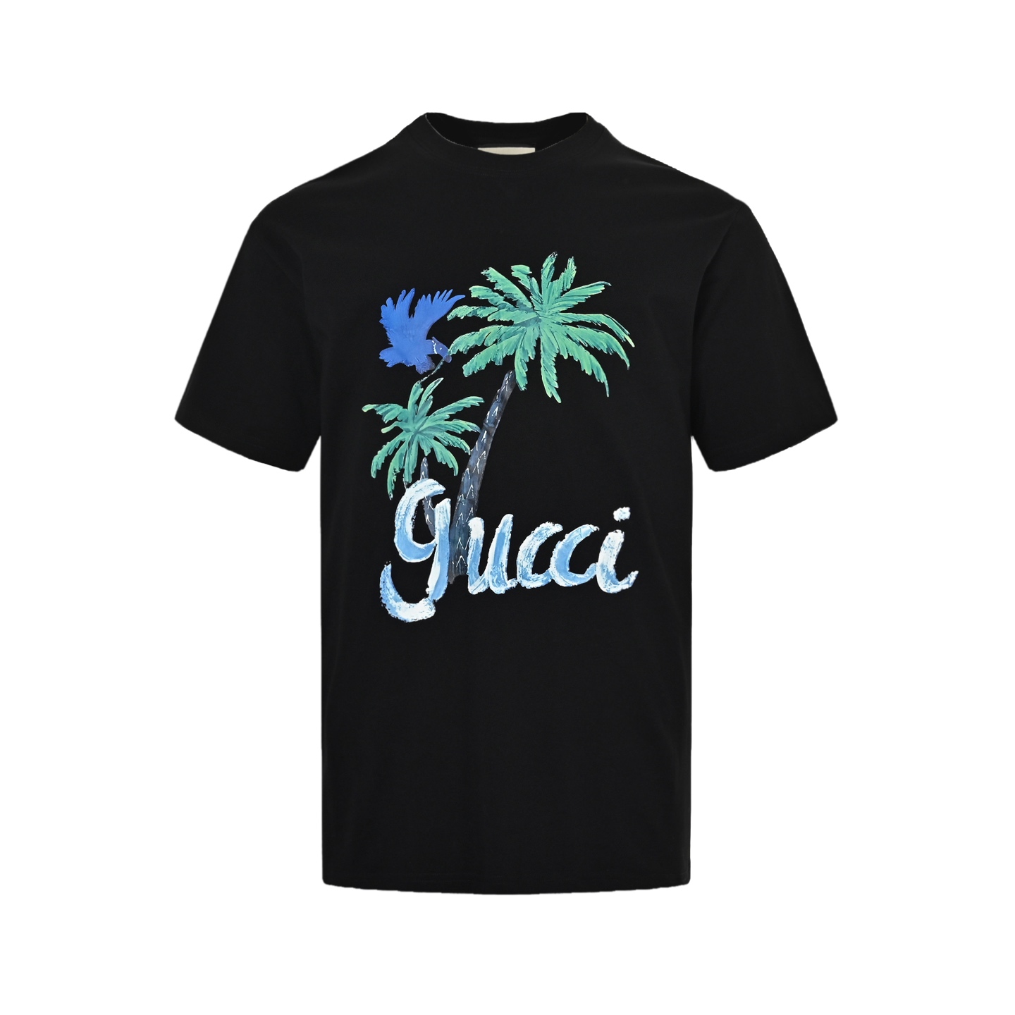 Gucci Coconut Tree Print Short Sleeve
