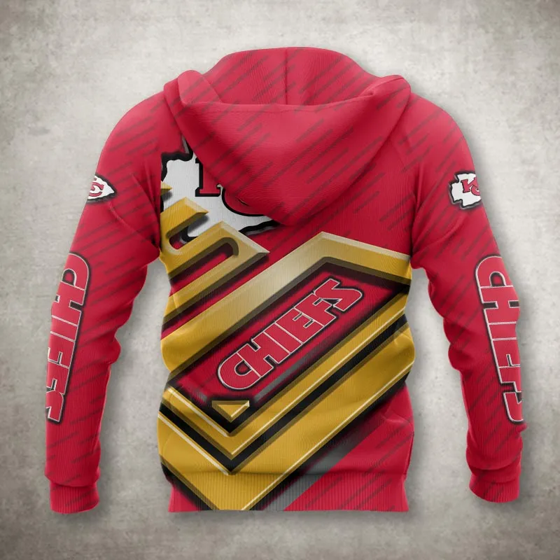 KANSAS CITY CHIEFS 3D HOODIE DK4387