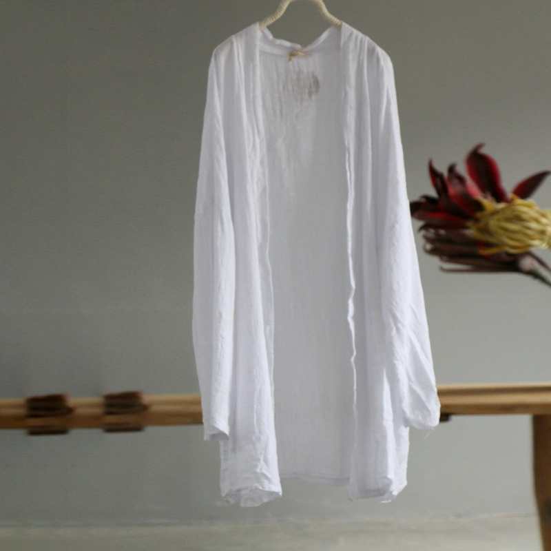 Solid Casual Long Sleeve Comfy Cardigan