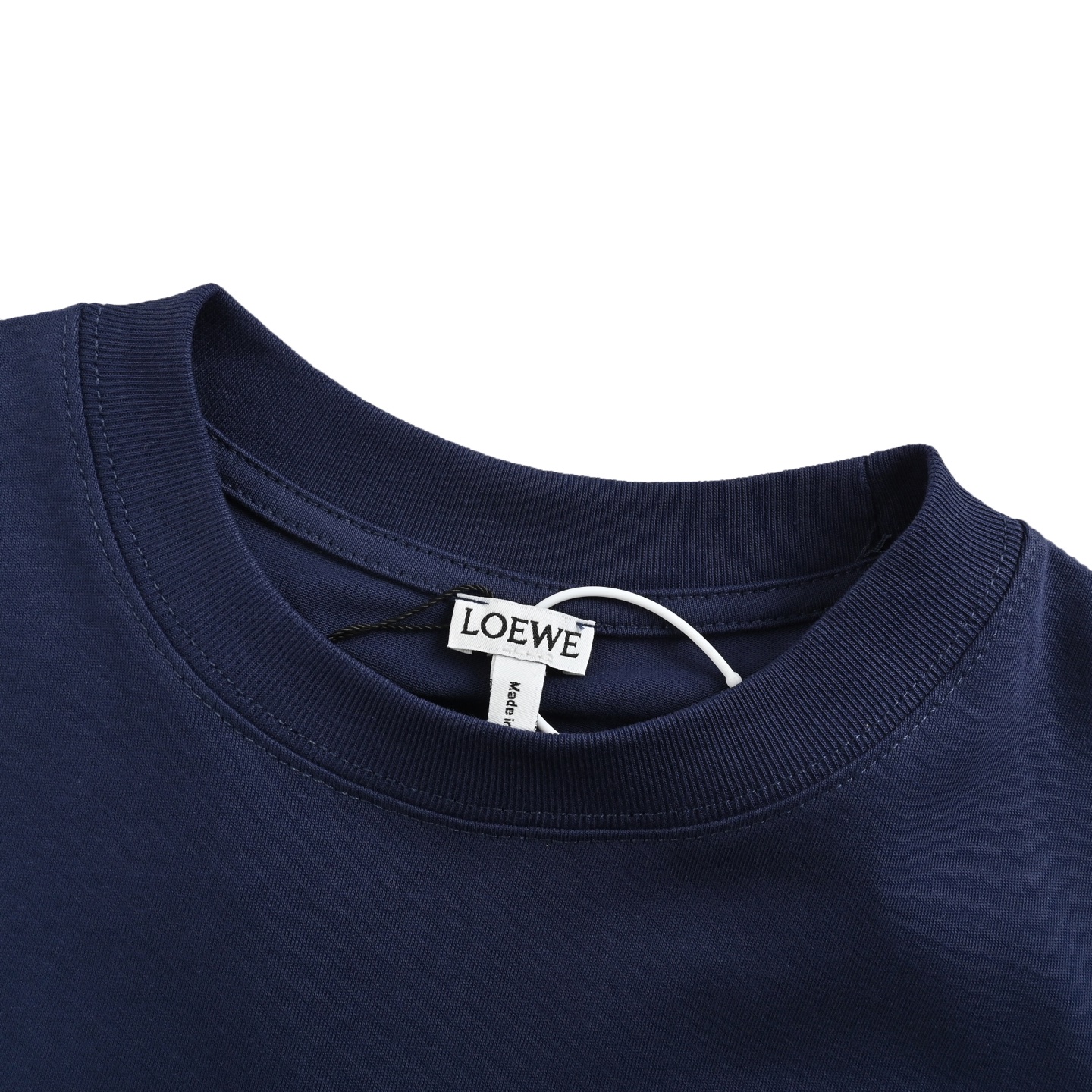 Loewe 25ss embroidered logo short sleeve