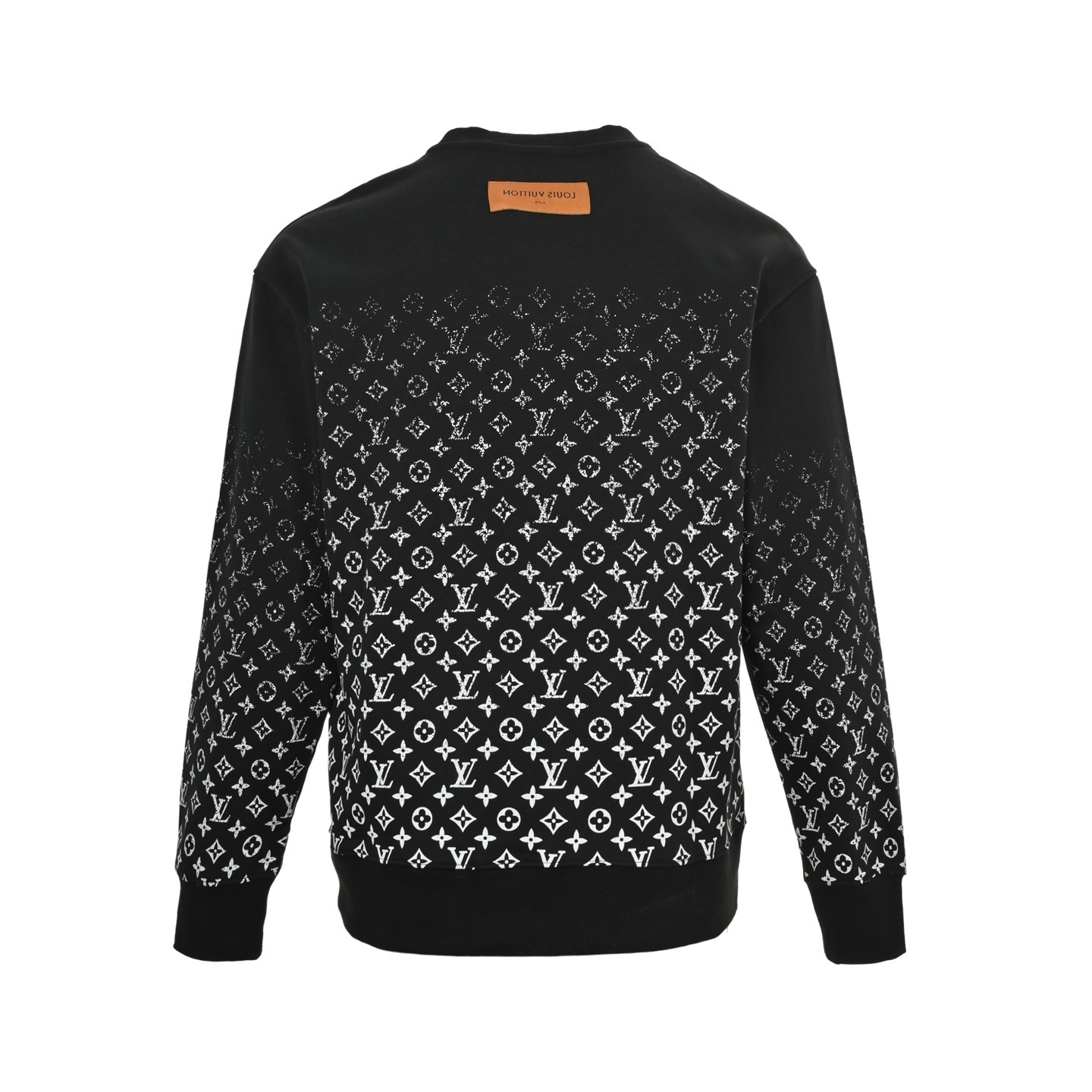 Louis Vuitton 25Fw monogram gradient print crew neck sweatshirt