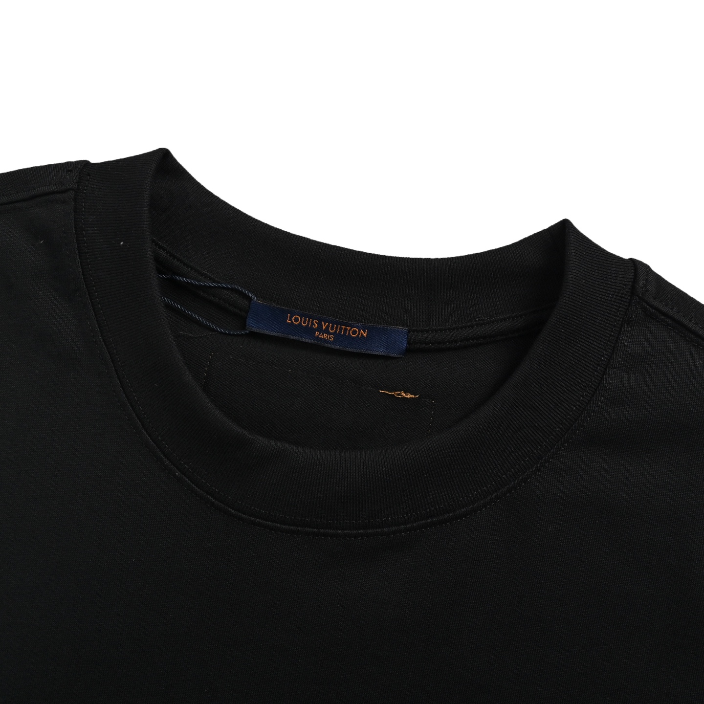 Louis Vuitton 25ss show style three-dimensional embroidered letter short sleeve