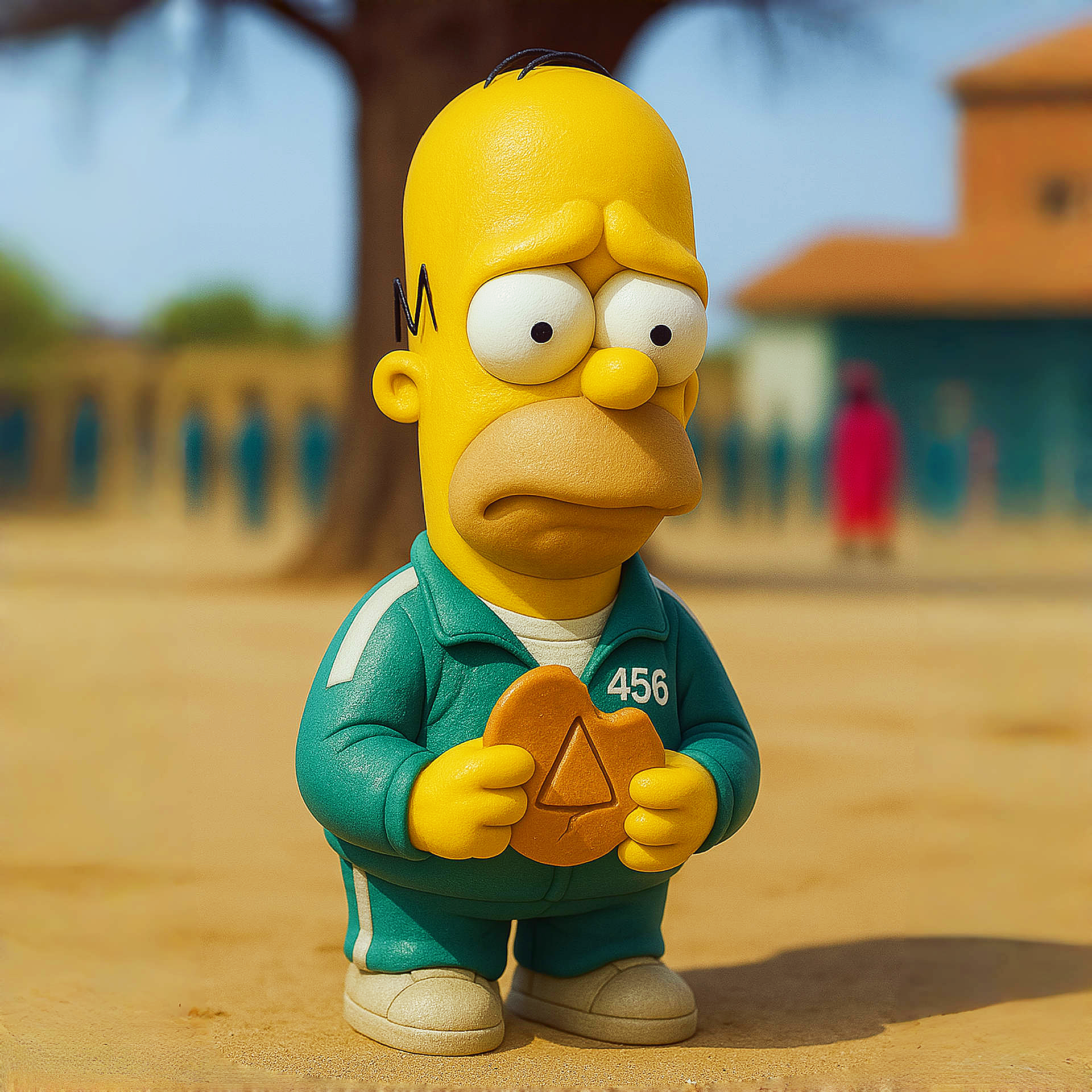 Squid Simpsons Teaser Ornament