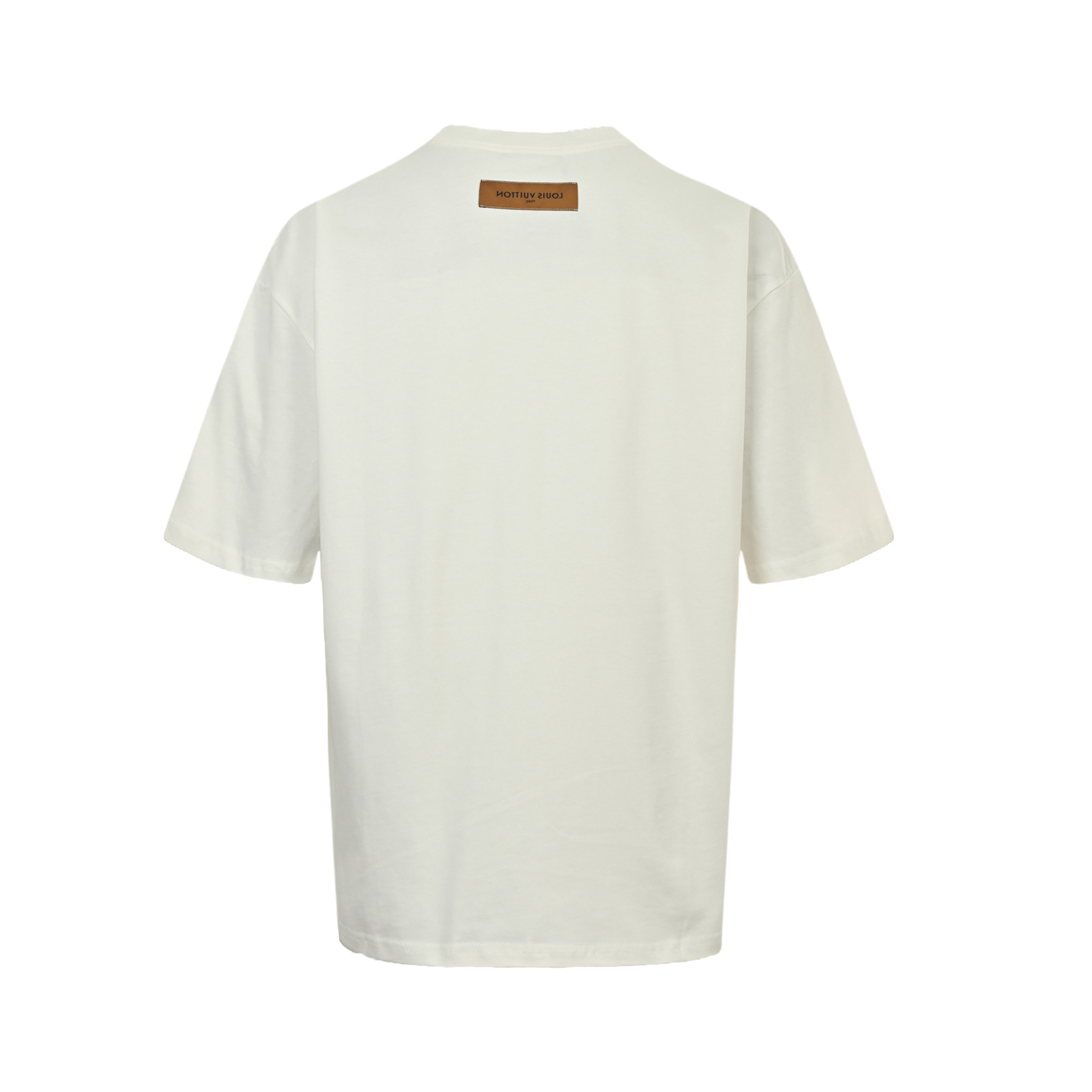 Louis Vuitton 25ss painted lettering short-sleeved shirt