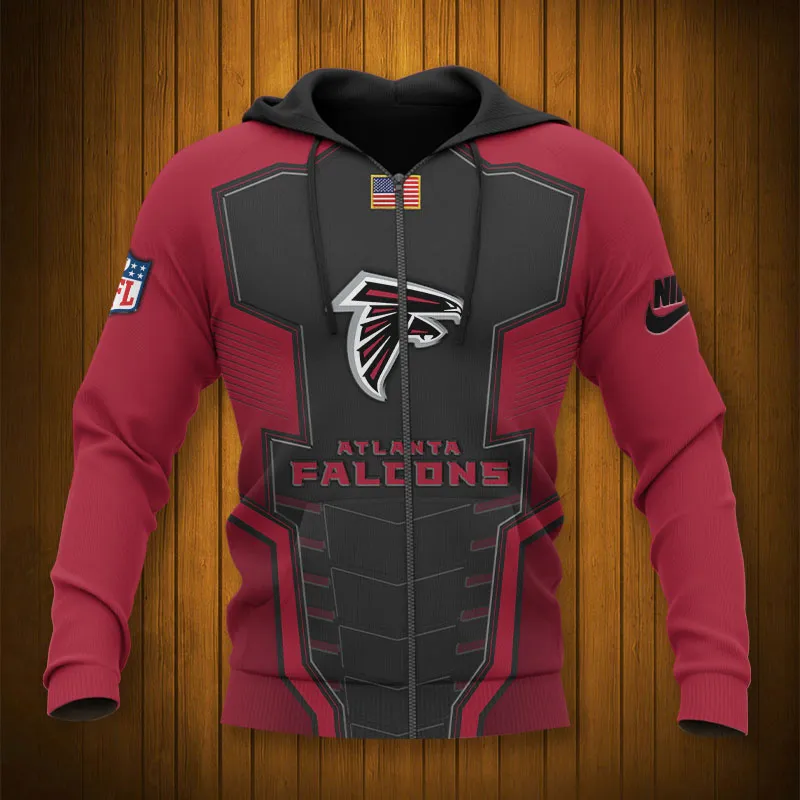 ATLANTA FALCONS 3D HOODIE TTB4300