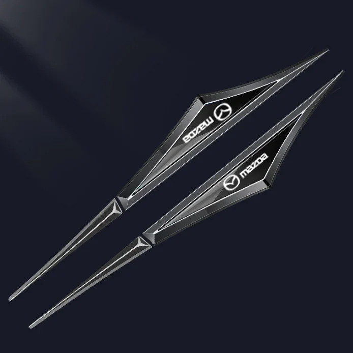 Universal 3D Blade Fender Side Marker Body Fender Decoration (2PCS)
