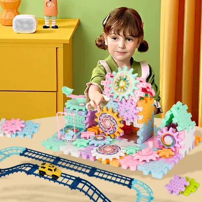 🔥FREE SHIPPING -⚙️DIY Electric Gear Building Block - 🎁Best gift for Christmas🎅🏻