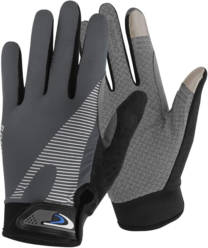 Ice-sensing advanced technology! Instantly cool down cycling gloves 🏊‍♂️ Suitable for weightlifting, rock climbing, and golfing. All-in-one design.