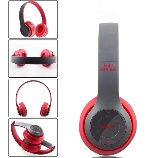P47 Wireless Bluetooth Headphones Over Ear