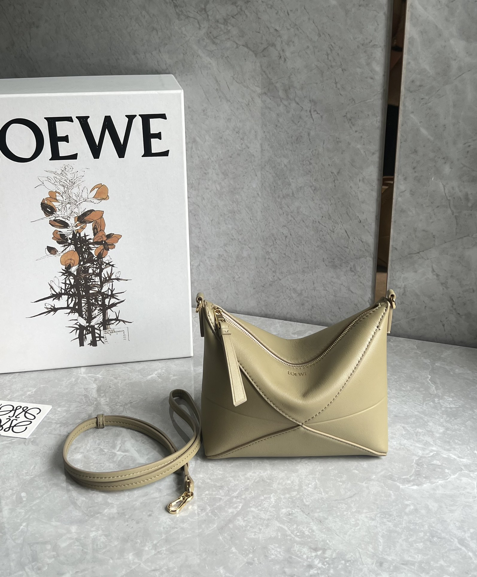 Loewe puzzle fold pouch mahjong bag 0696