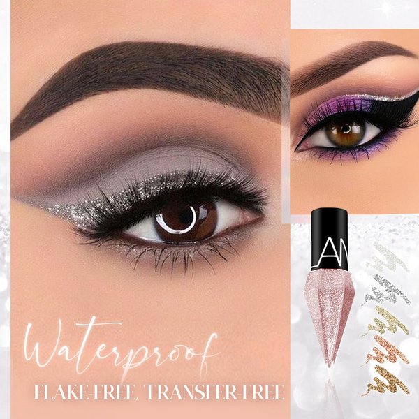 (💥Last Day Promotions-50% OFF)-Diamond Glow Sparkly Liquid Eyeliner-BUY 5 GET 10% OFF & FREE SHIPPING