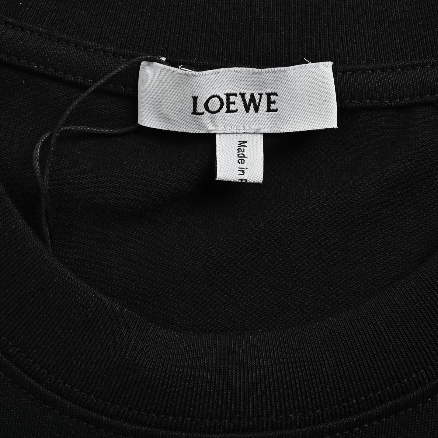 Loewe 25ss front and back logo print short sleeves