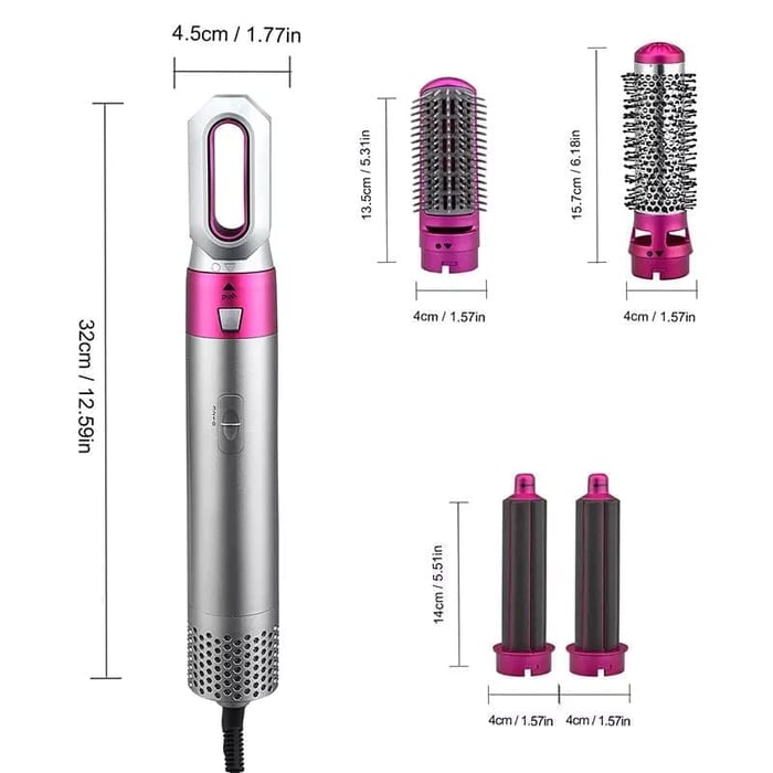 (🔥Last Day Promotion-SAVE 50% OFF)-5 in 1 Professional Styler
