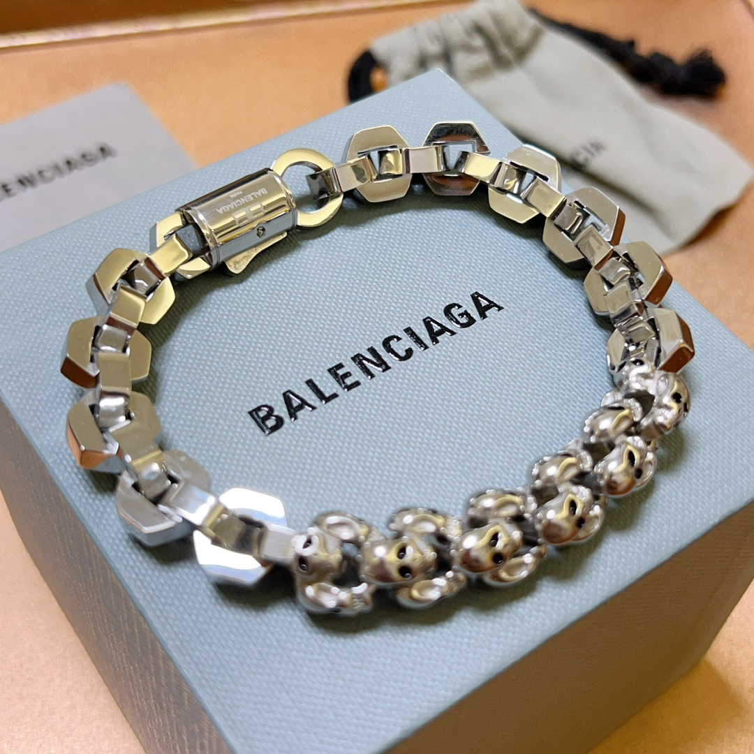 Balenciaga skull bracelet