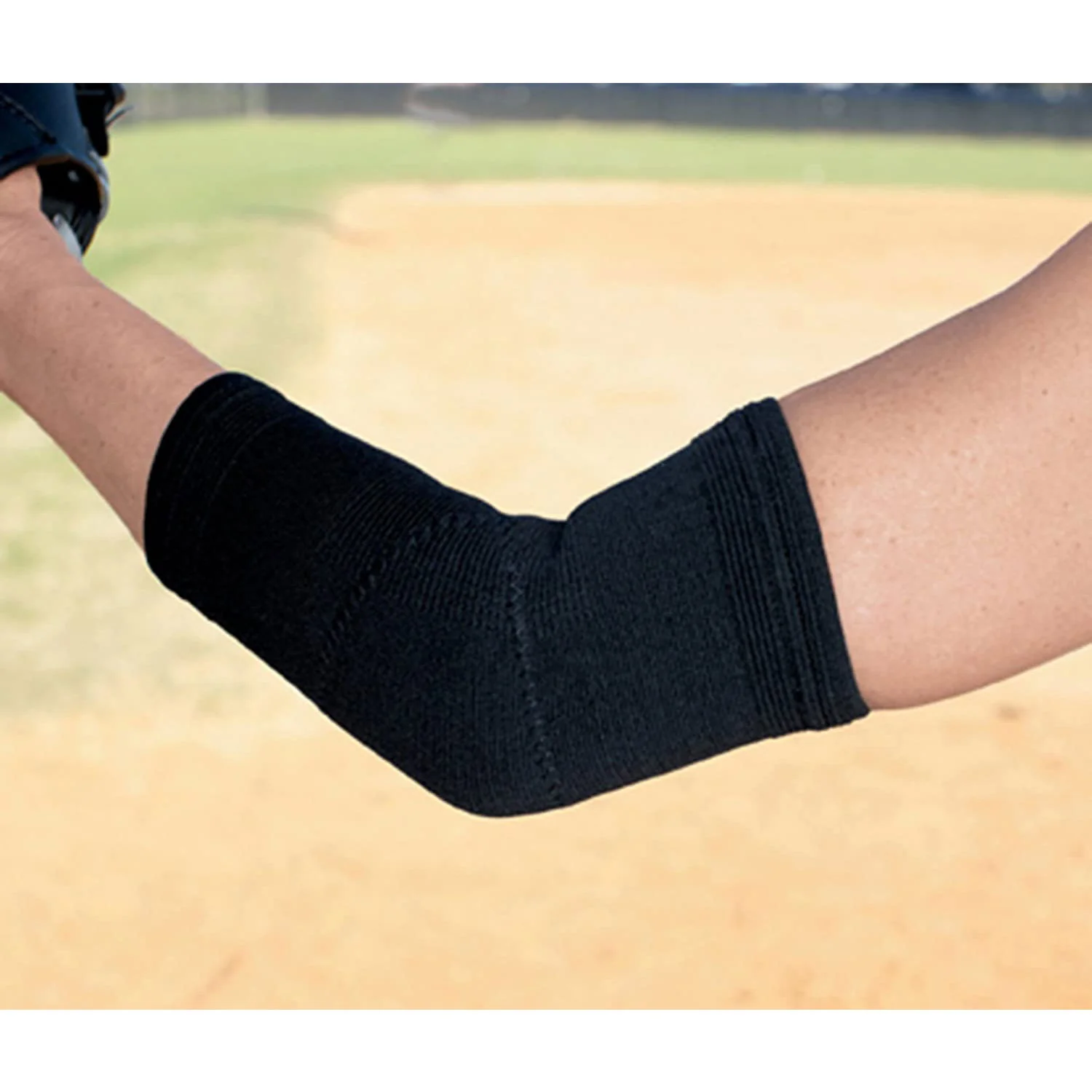 Ace Compression Elbow Support, Black, Small-Medium
