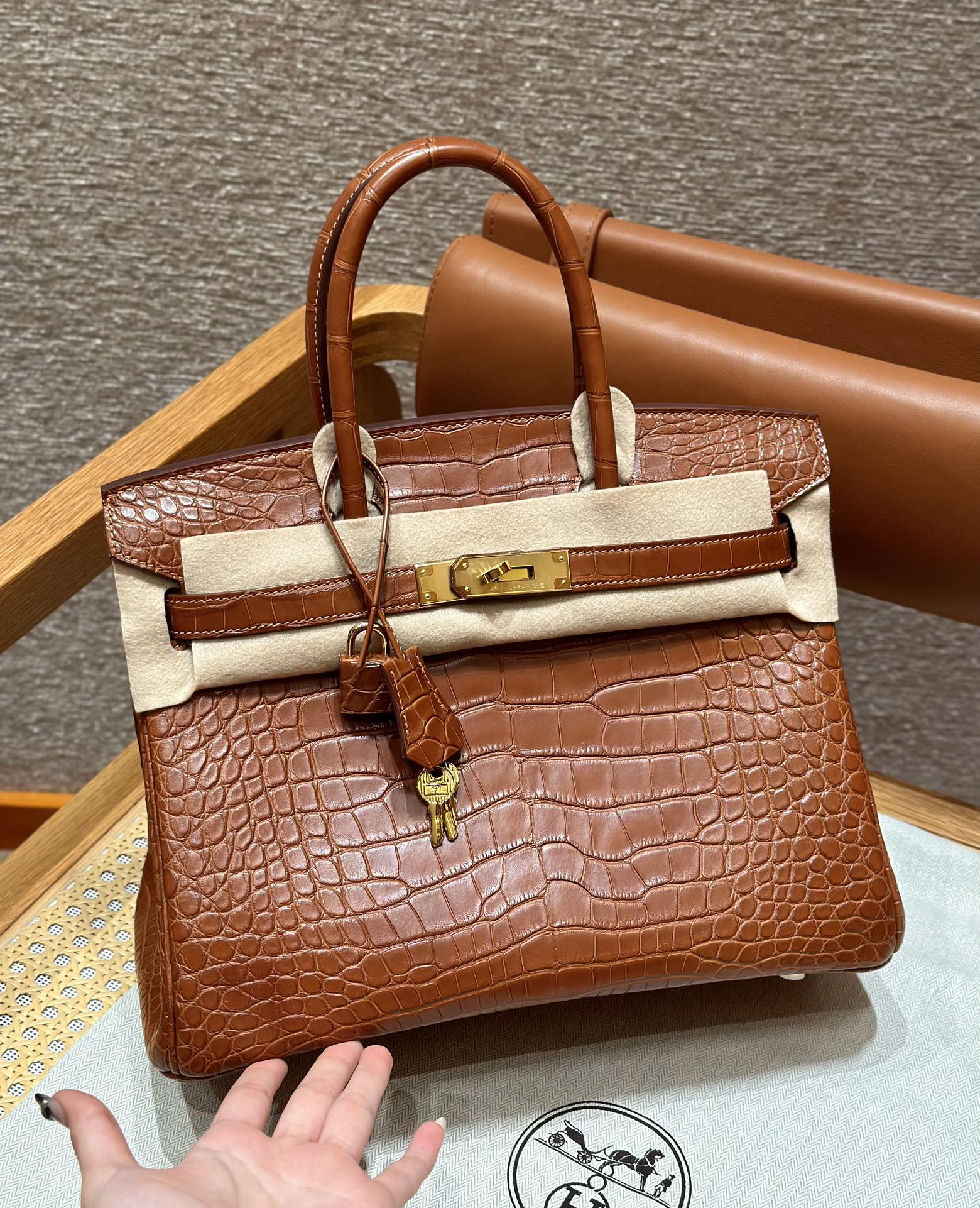 Hermes Birkin 37Gold (Handmade to order)