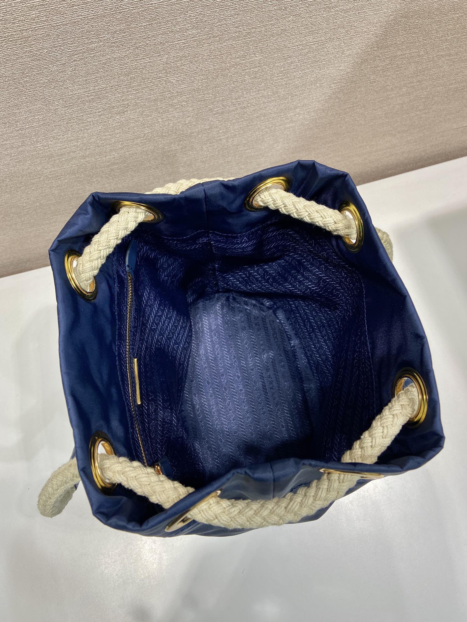 Prada Re-Nylon Nylon Handbag 1BE082