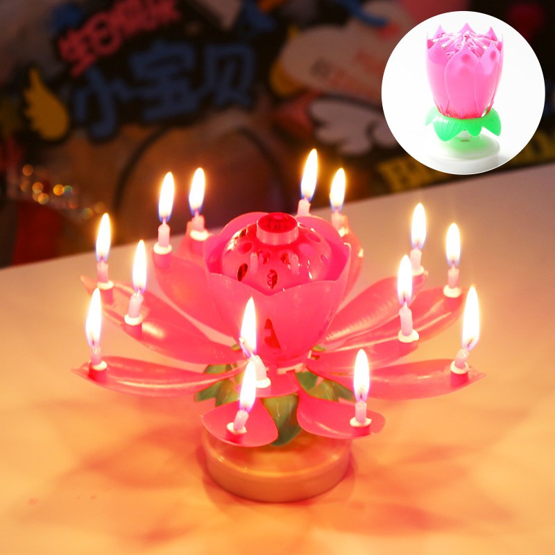 ⚡2024 New Year Special Sale-Magic Music Flower Birthday Candle