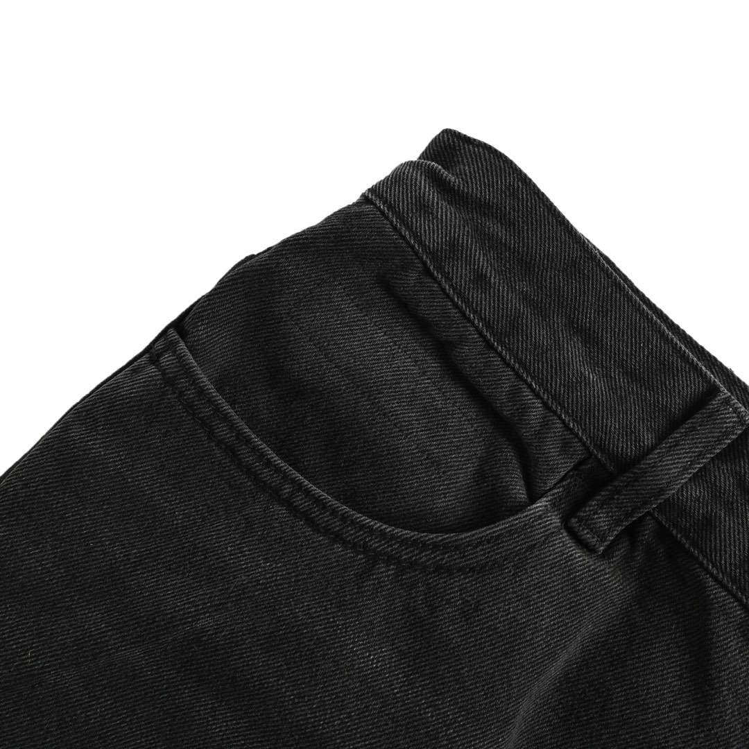 Louis Vuitton 24Fw gradient panel denim trousers