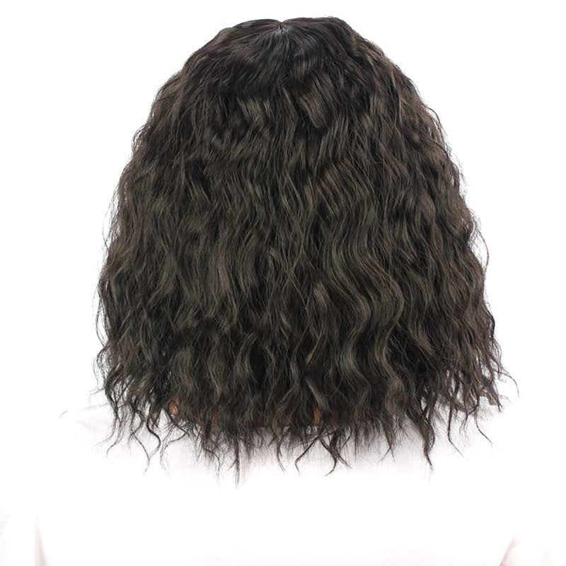 Luna Wigs Curly Bob Wig Short Shoulder African Americanen