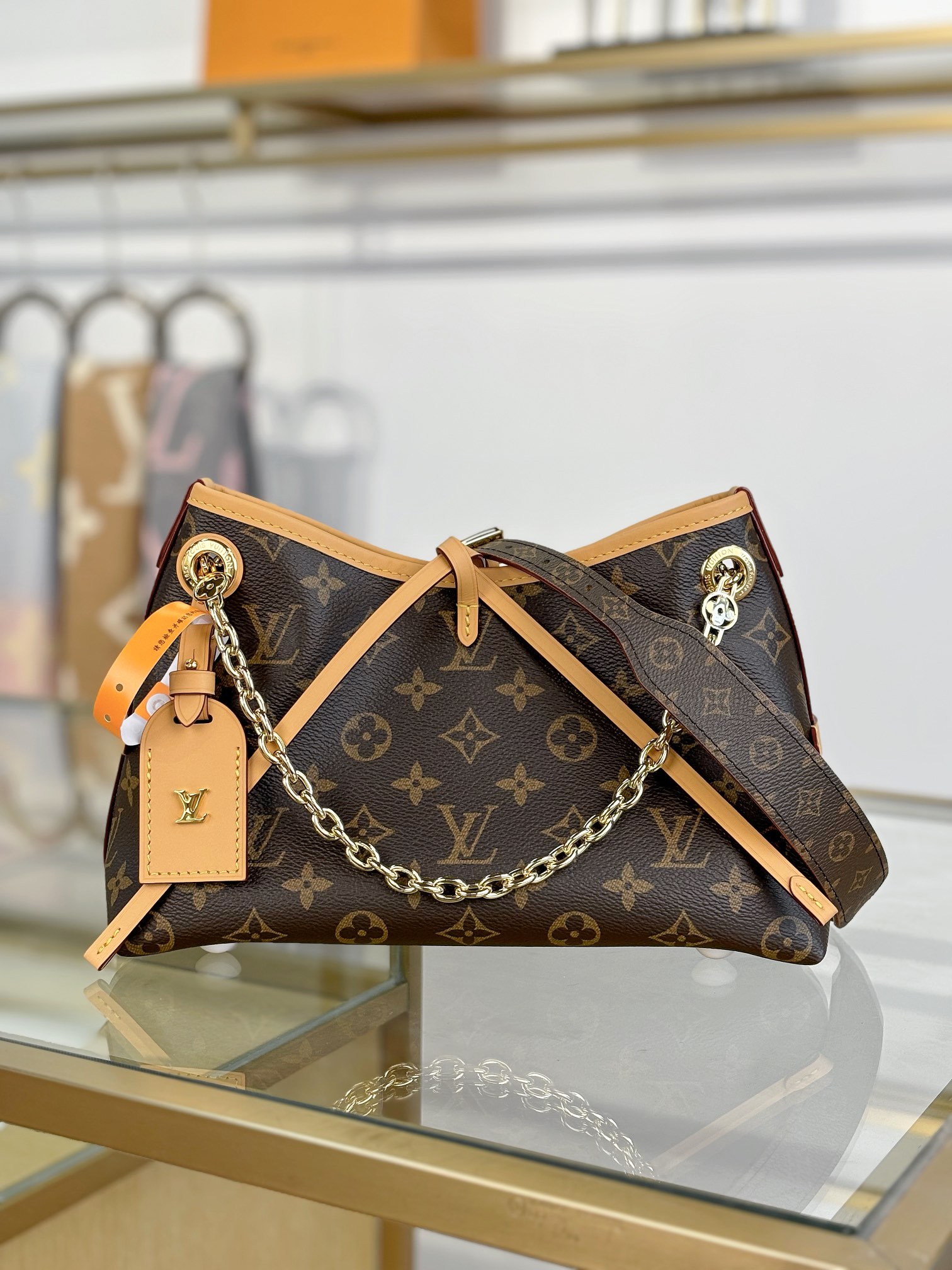 Louis Vuitton CARRYALL BB Handbag M13014