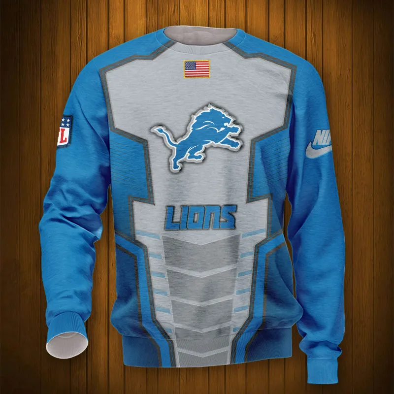 DETROIT LIONS 3D HOODIE TTB4309
