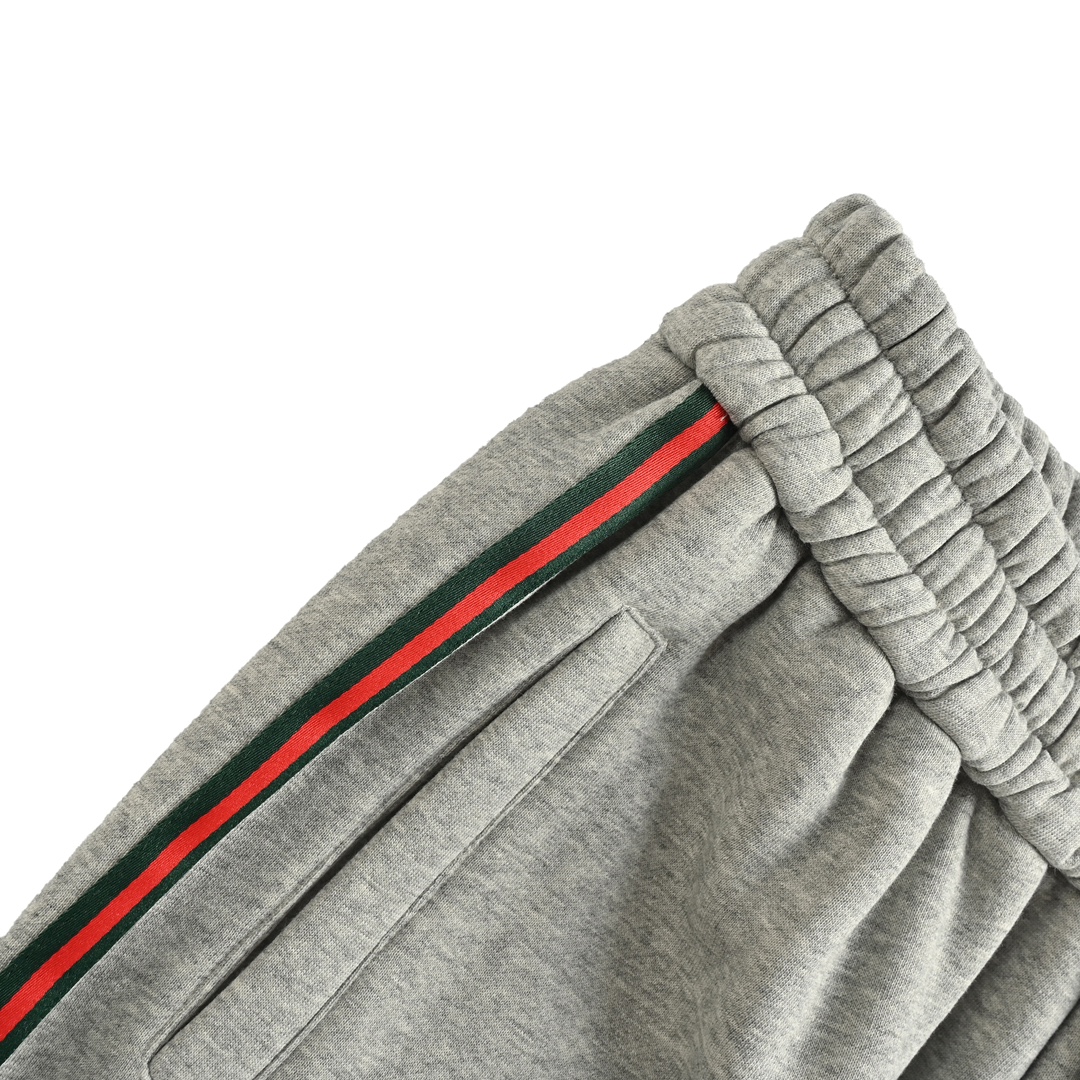 Gucci Grey Web Trousers Set