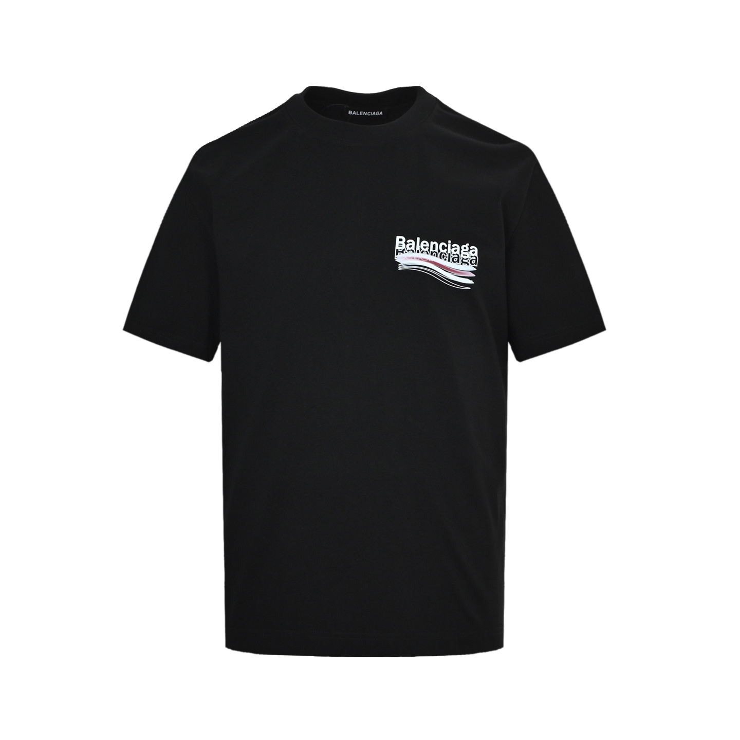 Balenciaga 25ss Coke multi-logo overlapping print short sleeves