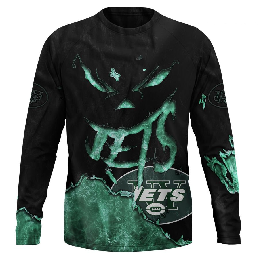 NEW YORK JETS 3D HOODIE HALLOWEEN001