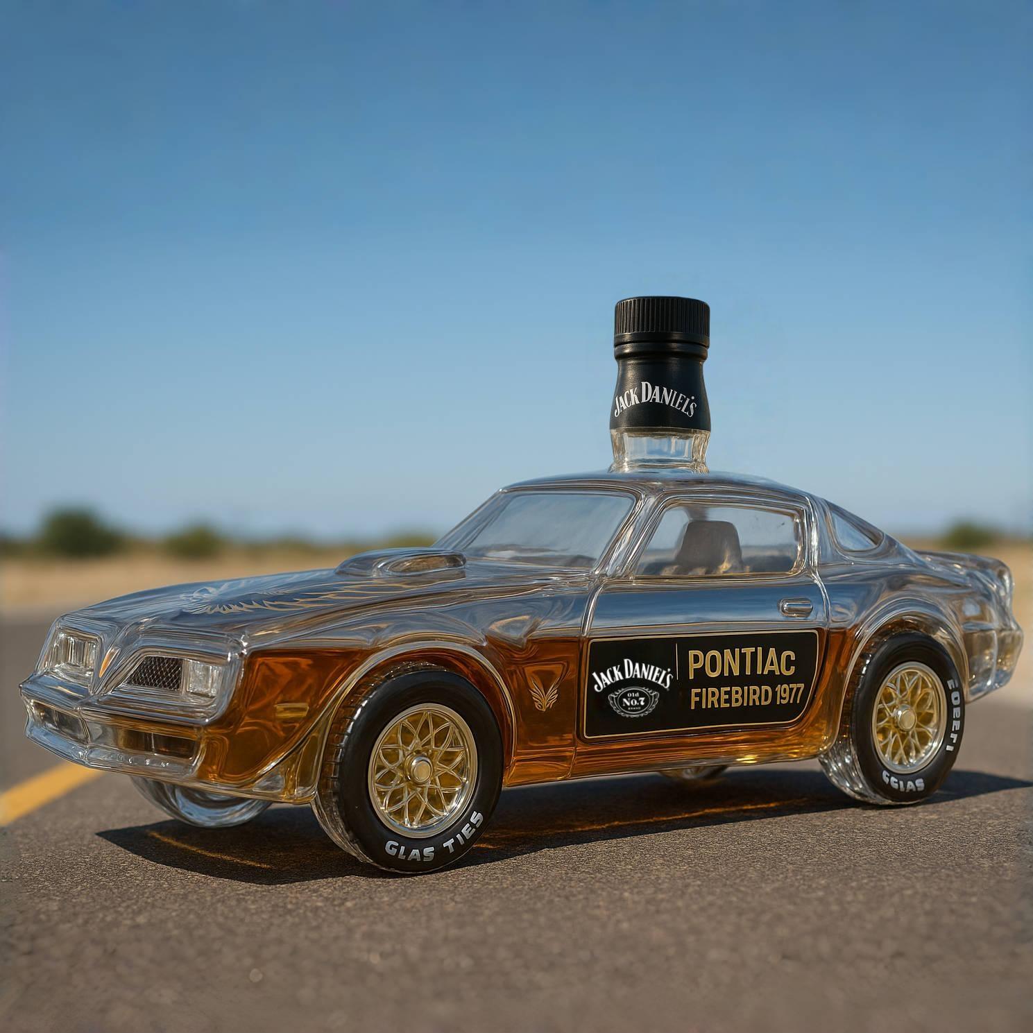 1977 Pontiac Firebird Whiskey Bottle