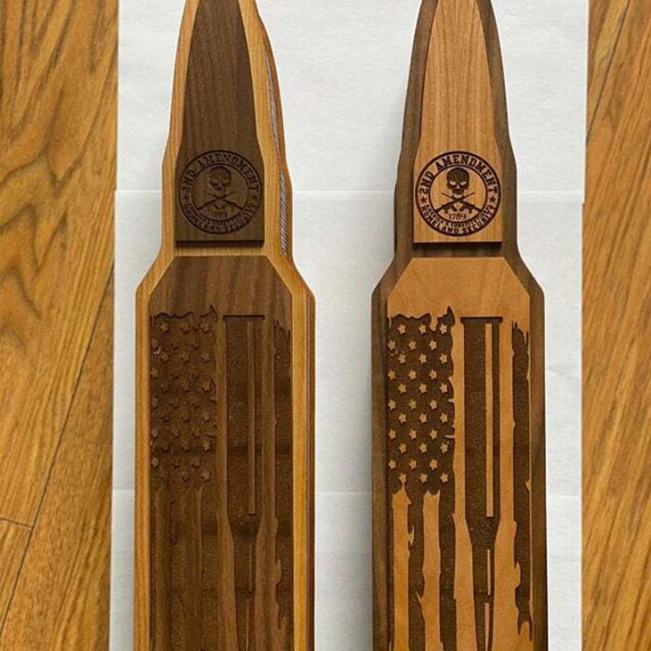 2nd Amendment wooden box