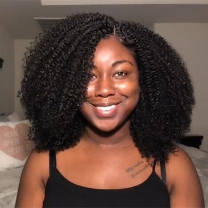 New Kinky Afro Perfect Curly Wig