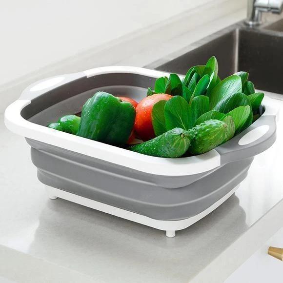 3in1 Multi-Function Foldable Cutting Board