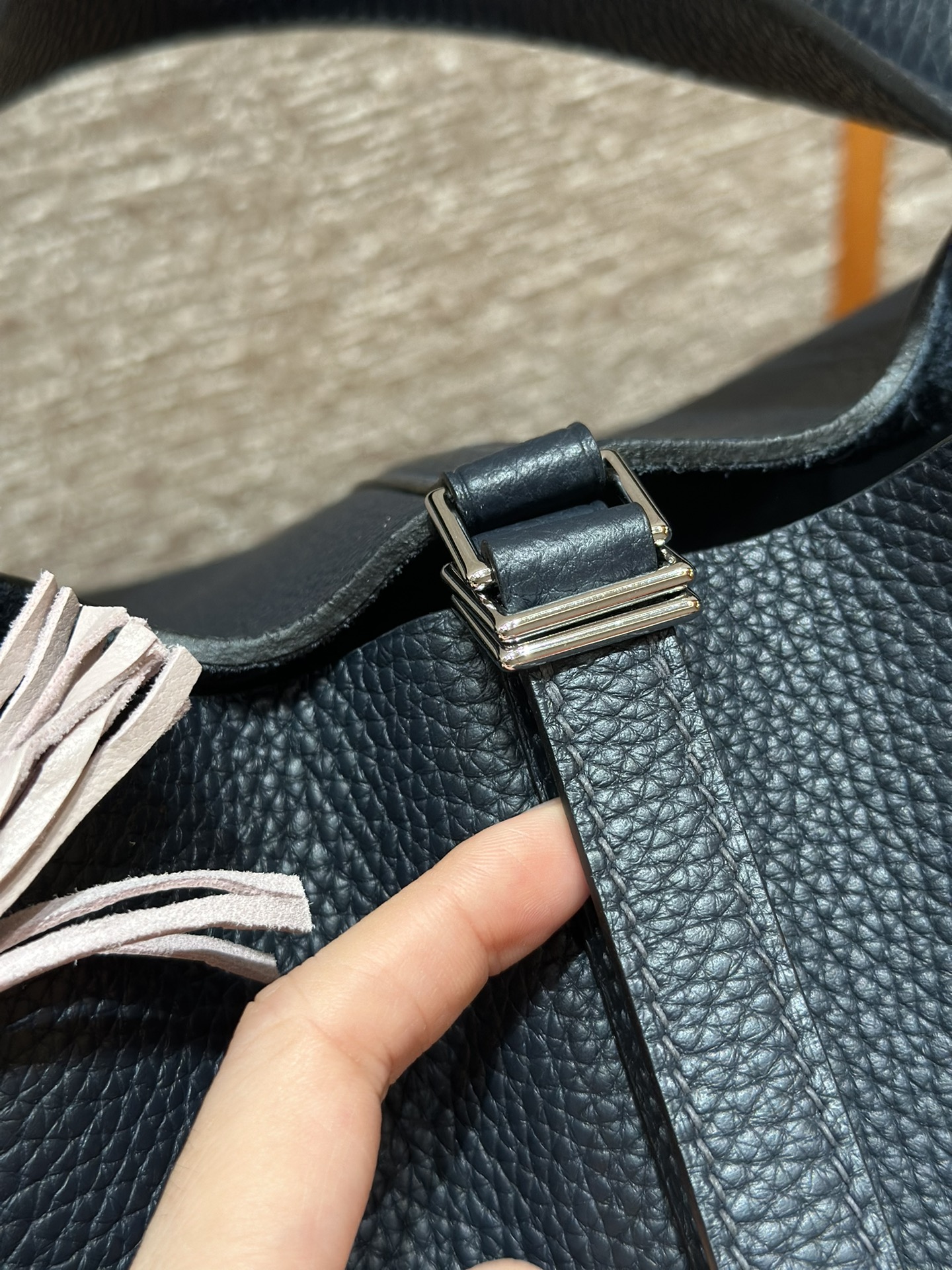 Hermès Picotin lo 2ZBlue nuit handbag (handmade to order)