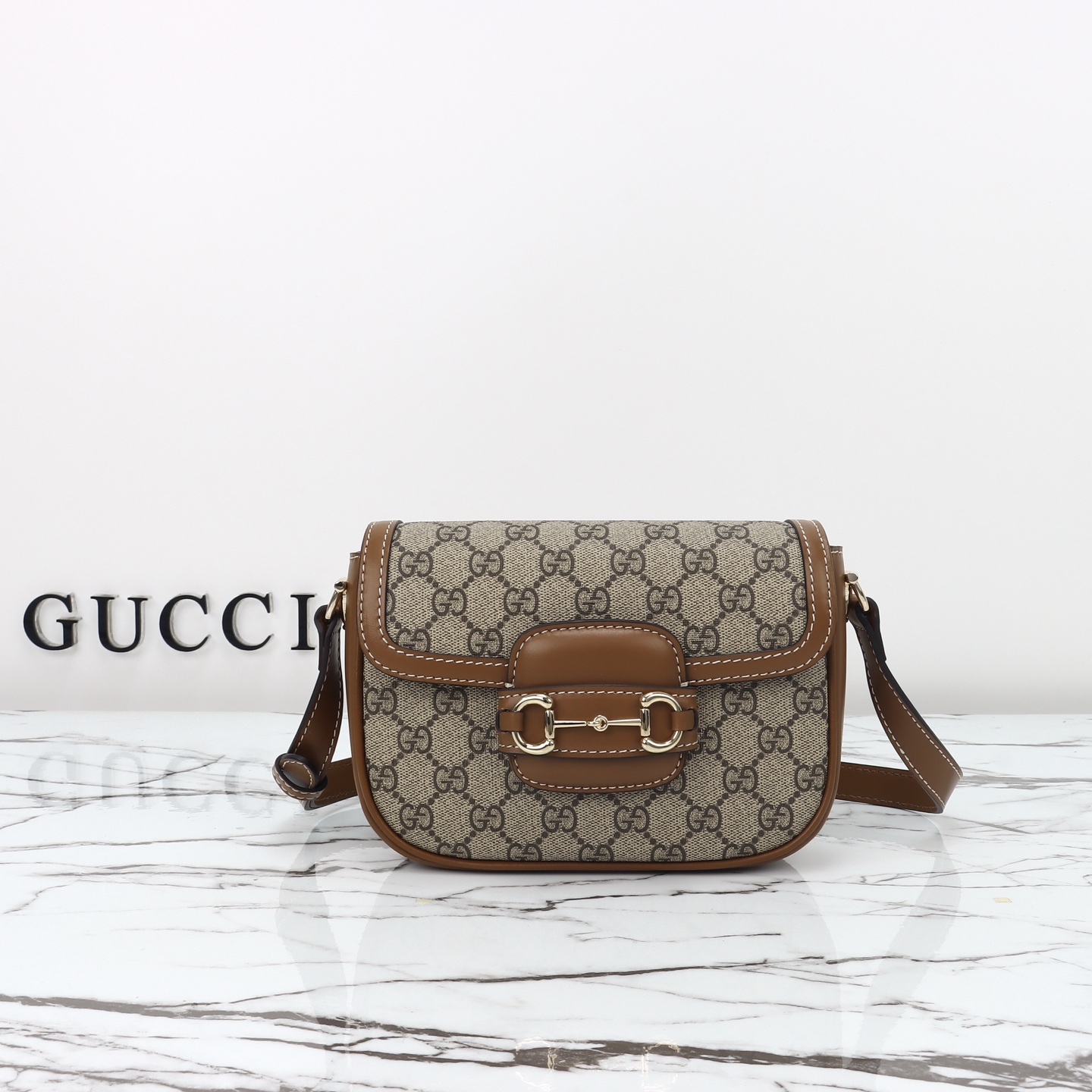 Gucci Horsebit 1955 Soft small shoulder bag 815205 FAD6L 9758