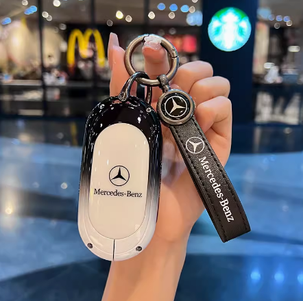 Benz Zinc Alloy Keychain