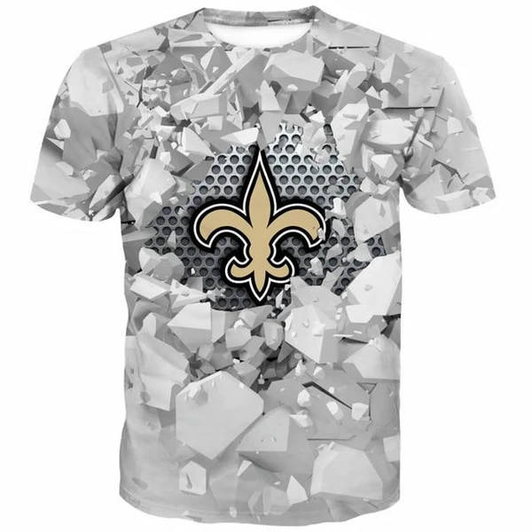 SAINTS HOODIE 3D ICE4