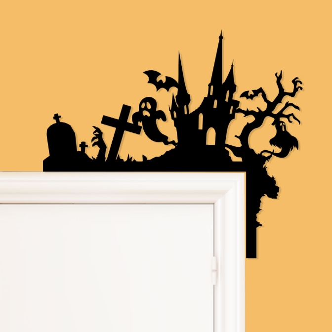 🌲🌲Halloween, Christmas Door Frame Decorating Ornaments