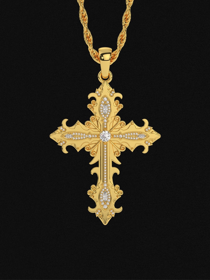 On Sale🔥Crossed Faith Pendant